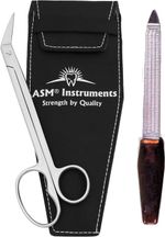 Extra Long Thick Toe Nail Scissors 16cm Clippers Cutters Chiropody Podiatry S/S