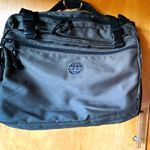 ALS Air Land & Sea Green Soft Travel Shoulder Bag Adjustable Strap Compartments