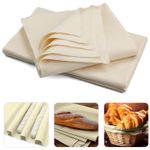 Amazleer Professional Baker's Linen Couche Cloth 3 Pack 75x45cm 75*45CM, Nude