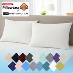Pack Of 4 - 100% Egyptian Cotton 400 Thread Count Oxford / Housewife Pillow Case