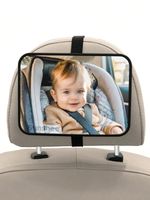1PcCrash Tested AndCertified Shatterproof Baby Car Mirror For Rear Facing Infant