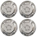 Fiat Ducato 15" Universal Deep Dish Chrome Van Wheel Trims x4