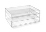 Clear Acrylic 3 Tier Paper Sorter - A4 Landscape