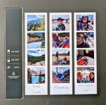 Photo Strip Fridge Magnet, Personalised Magnetic Bookmark, Keepsake Gift