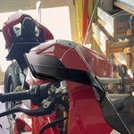 For Ducati Panigale V2 PANIGALE V4 Rearview Mirrors With Turn Signals LED lights