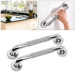 2X Safety Grab Bar Bathroom Support Handle Steel Bath Shower Toilet Hand Rail