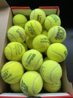 28 MIXED BRAND - USED TENNIS BALLS - FREE P&P