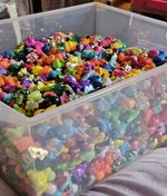 40x Gogo's Crazy Bones Modern, Random Figures Mixed Mystery Bundle.