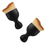 Eclovane 2 Pack Premium Car Interior Cleaning Brushes with OPP Standard, 1