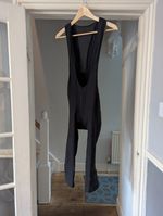 DHB 3/4 Roubaix Fleece Lined Leggings , With Bib ,Padded , Used Condition Large