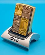 Genuine Brand New 2002 ZIPPO Lighter Jewellery Quality YELLOW JOURNEY Emblem