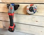 4" 100mm Angle Grinder Wall Bracket Tool Hook Holder Stand 1 - 4 Angle Grinders