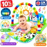 GYM PLAY MAT BABY NEWBORN KID 3 IN1 FITNESS MUSIC LAY FUN PIANO MUSIC KID GIFT