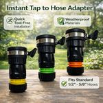Universal Kitchen Tap to Garden Hose Connector Mixer Tap Adapter Quick Fit