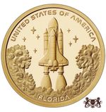2025 Florida D - Uncirculated Innovation Dollar From U.S  Mint Roll UK Seller