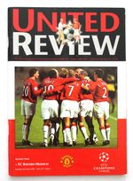 MANCHESTER UNITED v BAYERN MUNICH CHAMPIONS LEAGUE 2000/01 3/4/2001