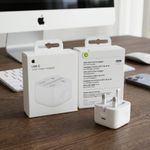 Original Apple Genuine 20w Type C- C PD UK Power Adapter Plug FAST CHARGER