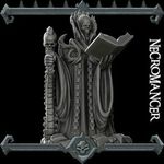 Necromancer - Miniature | Dungeons and Dragons | Pathfinder | War Gaming