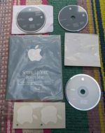 Setting up You Power Mac Apple Computer Manual plus discs and iTunes  & stickers
