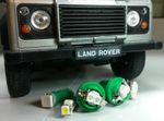 Land Rover Defender LED Dash Bright Green SMD Instrument Speedo 90/110 TD5 kit