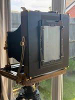 WISTA Custom 8x10 to 5x7 Reducing Ground Glass Back Large Format Camera