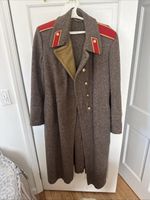 Military Coat From Russia USSR With Matching Hat