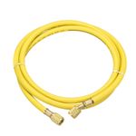 1/4 SAE Thread 5.91Ft Length 600PSI Charging Hose Tube Yellow