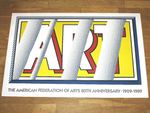 Roy Lichtenstein Poster "Art / Reflections" Pop Art Print in Mint