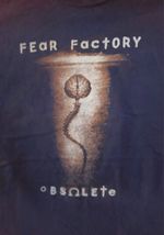 Original 1998 Fear Factory Longsleeve T-shirt Obsolete Tour With Dates Size XL