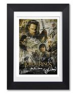 LORD OF THE RINGS RETURN OF KING MOVIE SIGNED POSTER PRINT PHOTO AUTOGRAPH FILM