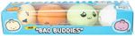 Cute Mini Bao Bun Buddies - Squishie Dumpling Stress Ball Fun x4 Pack