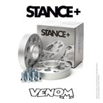Stance+ 30mm PCD Hub Adapters Audi 5x100 57.1 M14 to Porsche 5x130 71.6 M14