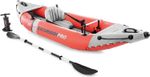 Intex Excursion K1 Kayak 1 Person Inflatable Canoe Boat + Pump Oars Set