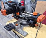 Evolution R255SMS 255mm TCT Sliding Compound Mitre Saw 2000W 240V - Working