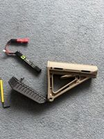 Magpul CTR Style Stock Battery Extension Butt Pad - 3D Printed for Airsoft