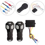 For Truck SUV 12V Recovery Wireless Winch Remote Control 2 Handset Switch New