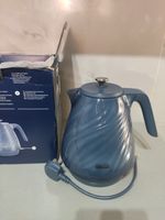 De'Longhi Ballerina Seta Kettle 1.7L Silk Blue - Brand New & Boxed - Rapid Boil