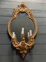 Pair of 19 Th C Giltwood Mirrors