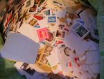 1kg Charity Mix  GB Stamps  ON Paper  Unsorted  As  Received  From The Charities