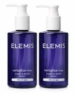 Elemis Revitalise-Me Hand & Body Wash 2 x 300ml Refillable Pump Bottles