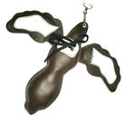 New Falconry Leather Sparrow Lures, Magpie Lure, Bustard Lure, Brown Leather