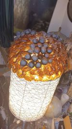 Antique Czechoslovakian Glass Beaded Lamp Shade 2