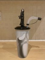 Scream 7 Cup With Ghost Face Topper