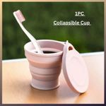 Silicone Collapsible Cup Portable Silicone Foldable Cup for Travel