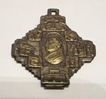Pope Pius XII Holy Year Celebration 1950 Religious Medal St Paul St Peter Rome