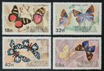Zambia 1980 'Butterflies' SG316-319 Set of 4 MNH #S5997#