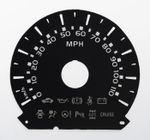 Lockwood Speedo Conversion Dial KMH to MPH Fits: Toyota Alphard / Vellfire Gen 2