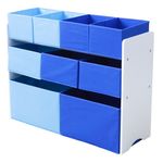 Little Nation - Kids Toy Storage (Blue)