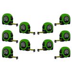 WorkGearUK Tape Measure / Measuring Tape Pro Lite 8m 10 Pack 8m/26ft WG-TM02/10