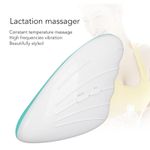 _Warming Lactation Massager 6 Vibration Modes 3 Heating Modes Relieve Clogged